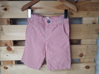 Short blanc ligné rouge - photo 7
