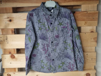  Chemise vichy marine fleurs - photo 7