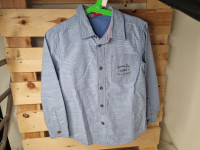Chemise bleu ligné - photo 7