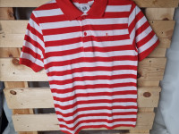 Polo rouge ligné - photo 7