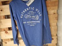 T-shirt manches longues bleu - photo 7
