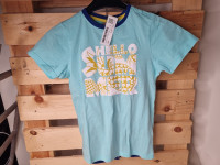 Pyjama short turquoise et bleu - photo 7