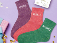 Coffret trio Chaussettes paillettes Géniale - photo 7