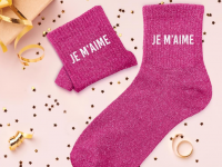 Chaussettes à paillettes Dame - Je m aime - photo 7