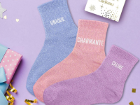 Coffret trio Chaussettes paillettes Unique - photo 7