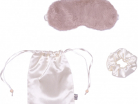 Masque de sommeil et chouchou en satin - photo 11