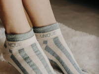 Chaussettes sneakers fantaisie lurex Poule House - ass - photo 11