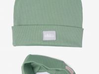 Set bonnet + col Ul&ka Sage - photo 9