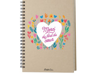 Carnet 15*21 Kraft - Merci du fond du coeur - photo 7