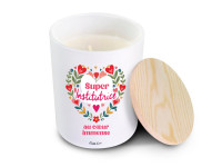 Bougie blanche - Super institutrice au coeur immense - photo 7