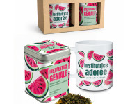 Coffret thé et mug - Institutrice géniale - adorée - photo 7