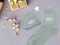 Chaussettes à paillettes Dame - Drôle - photo 7