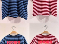 T-shirt ligné bleu - photo 9