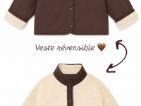 Veste chocolat réversible - photo 9