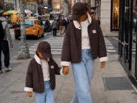 Veste chocolat réversible - photo 8