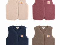 Gilet sans manches moumoute vanille - photo 8