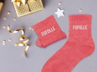 Chaussettes à paillettes Dame - Fofolle - photo 7
