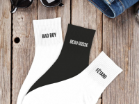 Coffret trio chaussettes à messages homme Bad Boy - photo 7