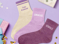 Coffret trio chaussettes paillettes Tata d amour - photo 7