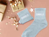 Chaussettes paillettes Dame - Canaille - photo 7