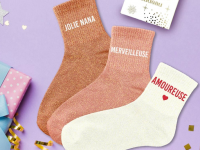 Coffret trio de chaussettes à paillettes Dame - Jolie nana - photo 7