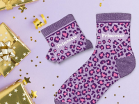 Chaussettes paillettes Dame - leopard Princesse - photo 7