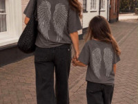 T-shirt gris angel - 26298 - photo 8