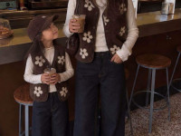 Gilet sans manches moumoute marron - 26297 - photo 8