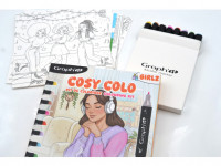 GRAPH'IT Kit de coloriage Cosy Time - GIRLZ - photo 14