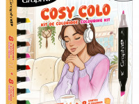 GRAPH'IT Kit de coloriage Cosy Time - GIRLZ - photo 11