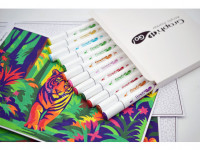 GRAPH'IT GO Kit Coloriage Mystère - AVENTURE TROPICALE - photo 11