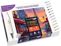GRAPH'IT GO Kit Coloriage Mystère - CITY SUNSET - photo 9