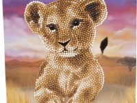 CRYSTAL ART Kit Carte à diamanter 18x18cm Lionceaux - photo 7