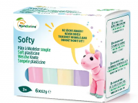 Softy assortiment 6*62gr pâte à modeler - photo 9