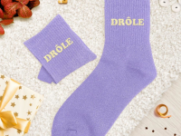 Chaussettes paillettes Dame - Drôle Tuftées - photo 7