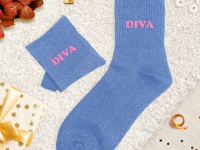 Chaussettes paillettes Dame - Diva Tuftées - photo 7