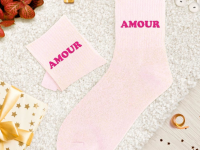 Chaussettes paillettes Dame - Amour tuftées - photo 7