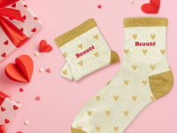 Chaussettes paillettes Dame - Coeur Beauté - photo 7