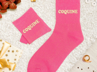 Chaussettes paillettes Dame - Coquine Tuftées - photo 7